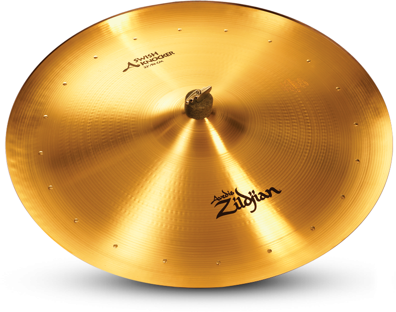 Zildjian A Swish Knocker Cymbal 22" W/ 20 Rivets - Zildjian A 22" Swish Knocker With Rivets (800x800), Png Download