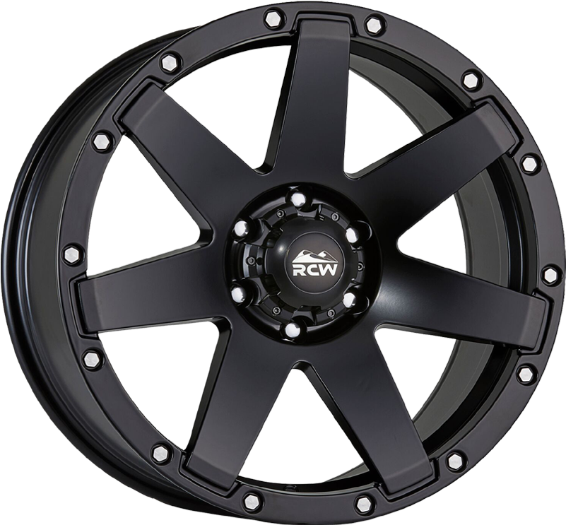 Combat Satin Black / Machined Rivets - جنوط ميثود اف جي (800x800), Png Download