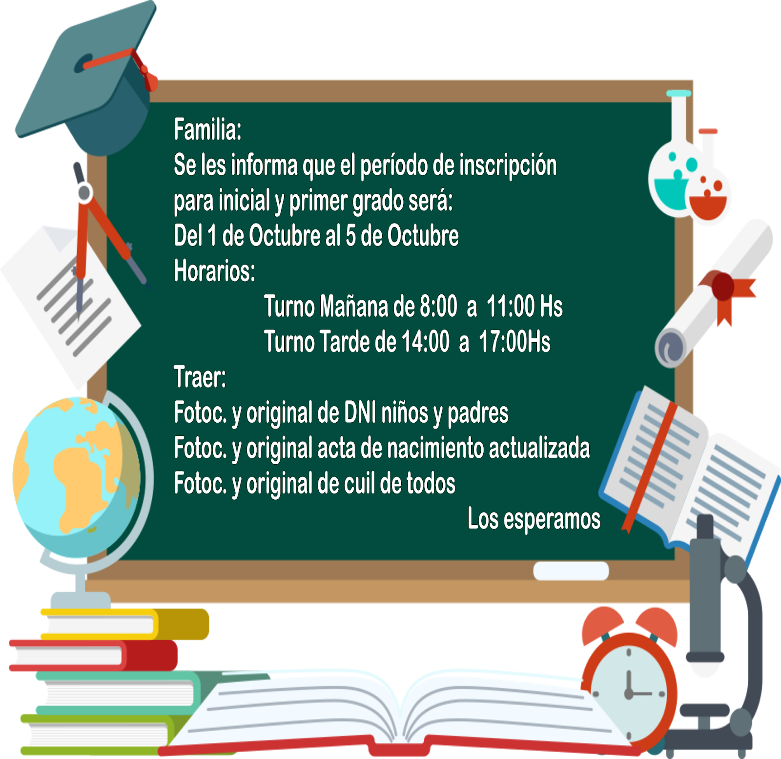 Pizarrón De Novedades - Sekolah Agama Dato Abdullah Esa (1600x1555), Png Download