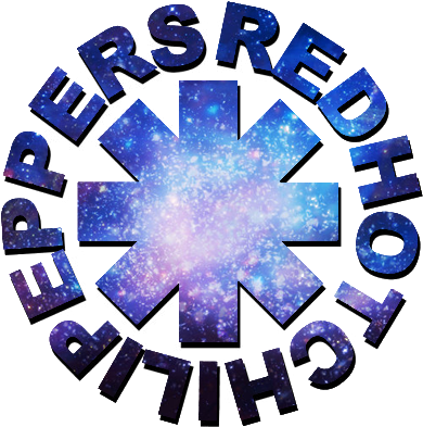 Space Red Hot Chili Peppers Rhcp Logo Anthony Kiedis - Simbolo Red Hot Chili Peppers Png (425x425), Png Download