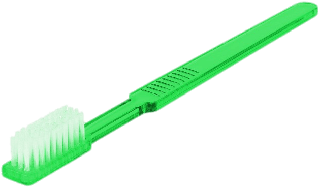 Tooth Brush Green Png - Clipart Toothbrush (650x650), Png Download