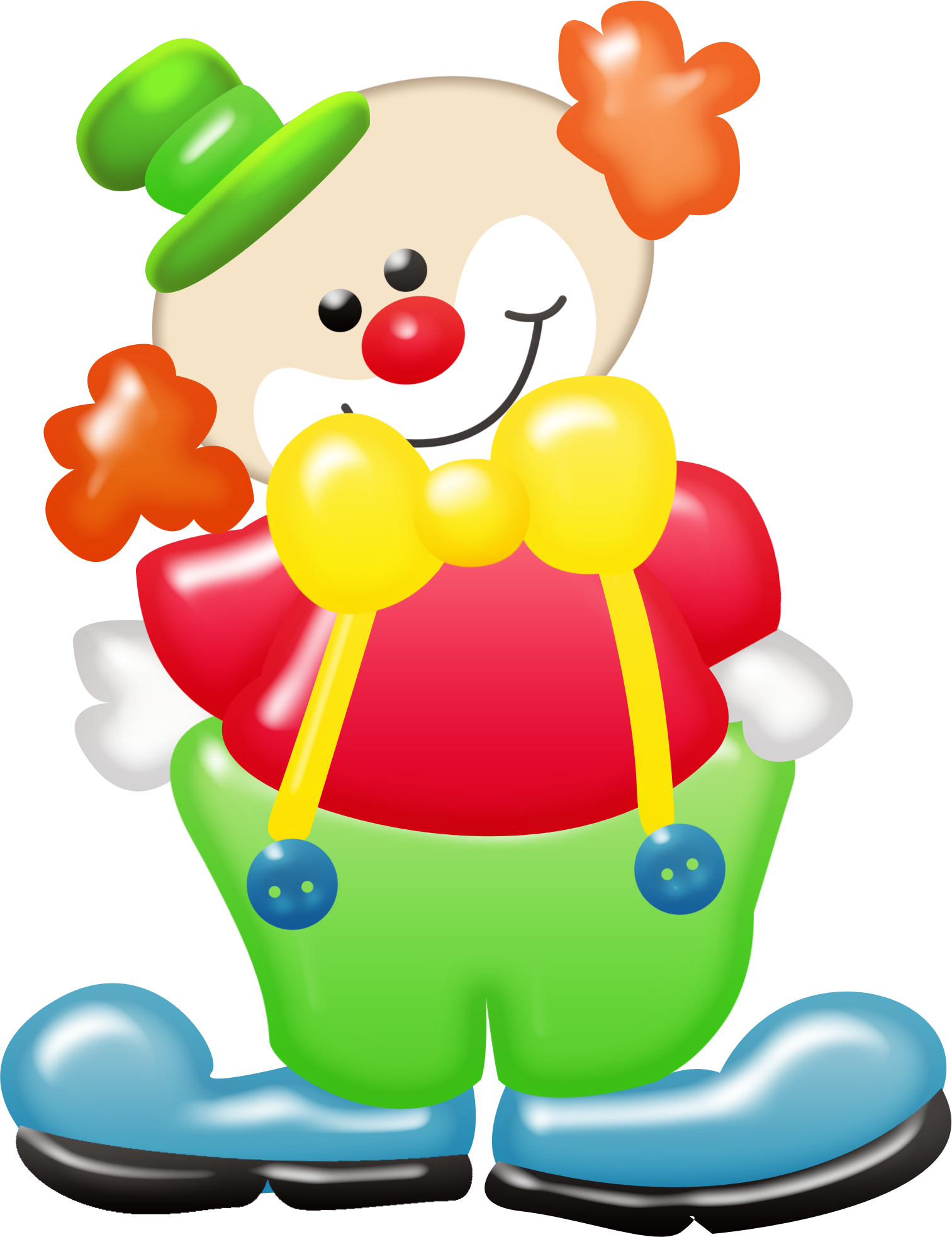 Free Wig Cliparts - Payaso En Auto De Circo Dibujo Animado (1513x1966), Png Download