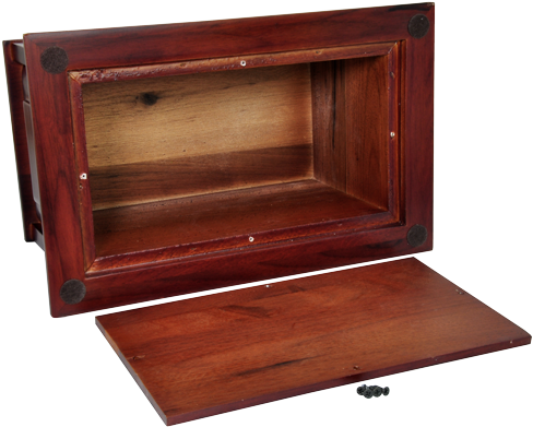 Urn Opening Shown Of Classic Cherry Finish Urn- Raised - Dog (500x500), Png Download