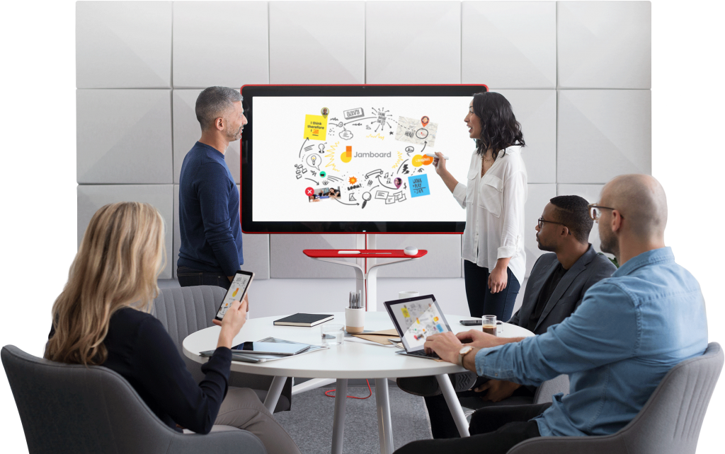 Jamboard Google (1024x642), Png Download