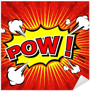 Comic Speech Bubble, Cartoon Sticker • Pixers® • We - Boem Cartoon (400x400), Png Download