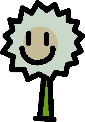 Dandy The Dandelion - Vector Graphics (528x612), Png Download