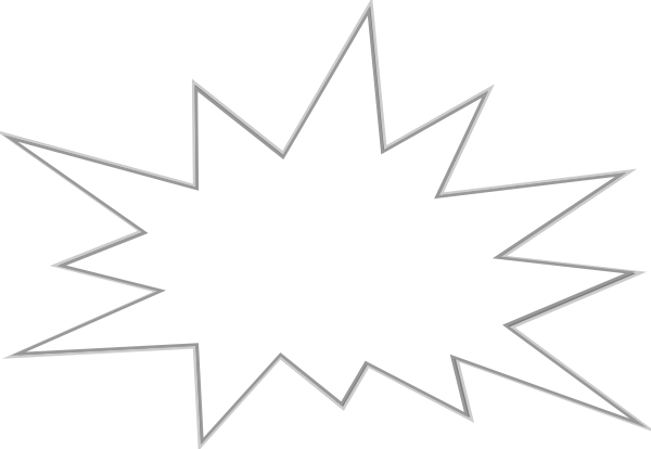 Boom Baits Background Clip Art At Clker - Boom Star (600x414), Png Download