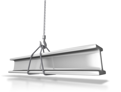 Hauling Steel Beam 400 Clr - Structural Steel Png (400x300), Png Download