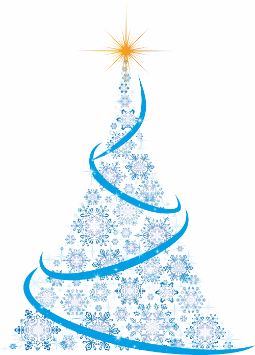 Dessin Sapin De Noel (500x696), Png Download