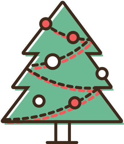 Tree, Christmas Icon - Árvore De Natal Png (432x499), Png Download