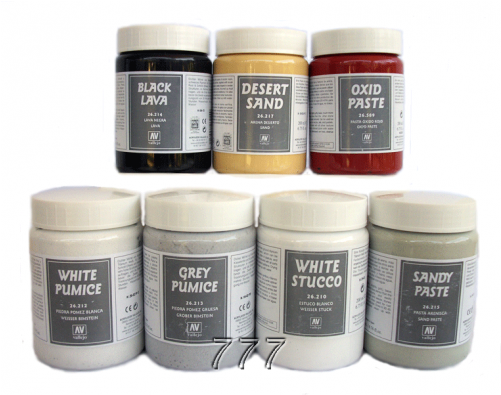 Vallejo Soil & Stone Textures - Vallejo Paints Stone Texture: White Stucco (200 Ml) (500x500), Png Download