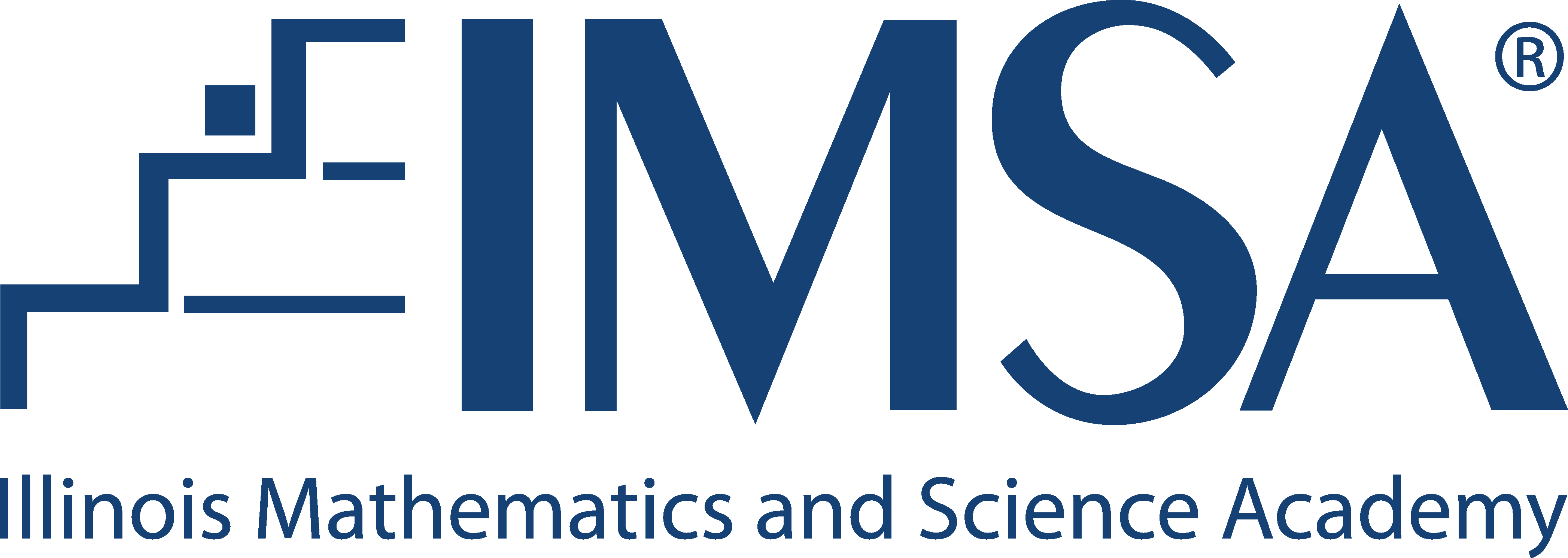 Illinois Mathematics And Science Academy Named - Illinois Math And Science Academy Logo (4188x1491), Png Download