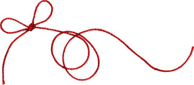 Thread Png - Red String Clipart (640x282), Png Download