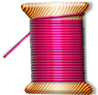 Thread - Sewing Icons (360x360), Png Download