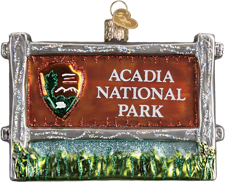 Acadia National Park Christmas Ornament (938x1250), Png Download