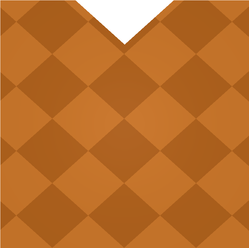 Sweatervest Orange - Bronze (1024x1024), Png Download