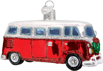 Retro Camper Van Ornament - Camper Van (480x480), Png Download