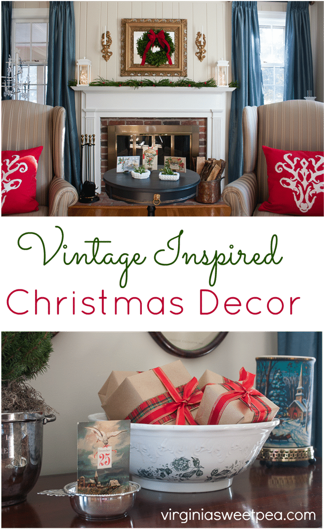 Vintage Inspired Christmas Decor - Christmas Day (661x1066), Png Download