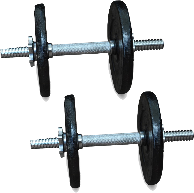 Juego Mancuernas Pesas Barras 40 Lbs 4 Discos 10 C/u - Pesas De Ejercicio Png (790x800), Png Download
