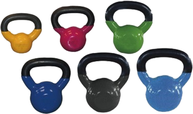 Pesas Rusas De Vinil - Sammons Preston Cando Kettle Bells, 7.5 Lbs. - Red (800x800), Png Download