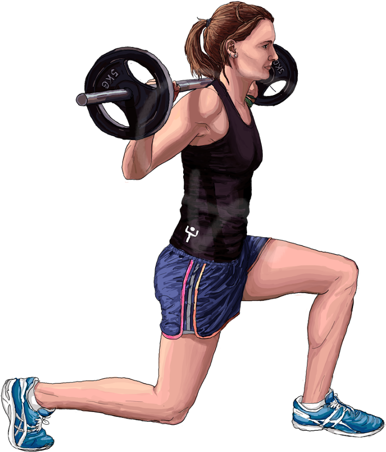 Ejercicio En Casa - Weight Training (1066x1600), Png Download