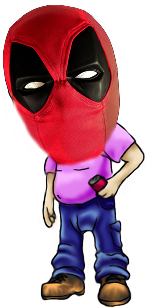 Team Free Richey Uses The Opseat Grandmaster Series - Deadpool (671x1111), Png Download