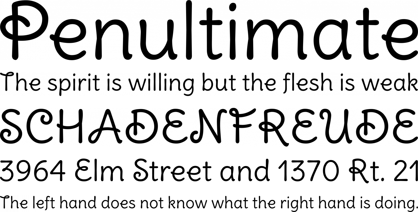 Delius Swash Caps Font Phrases - Pt Sans Font (1440x733), Png Download