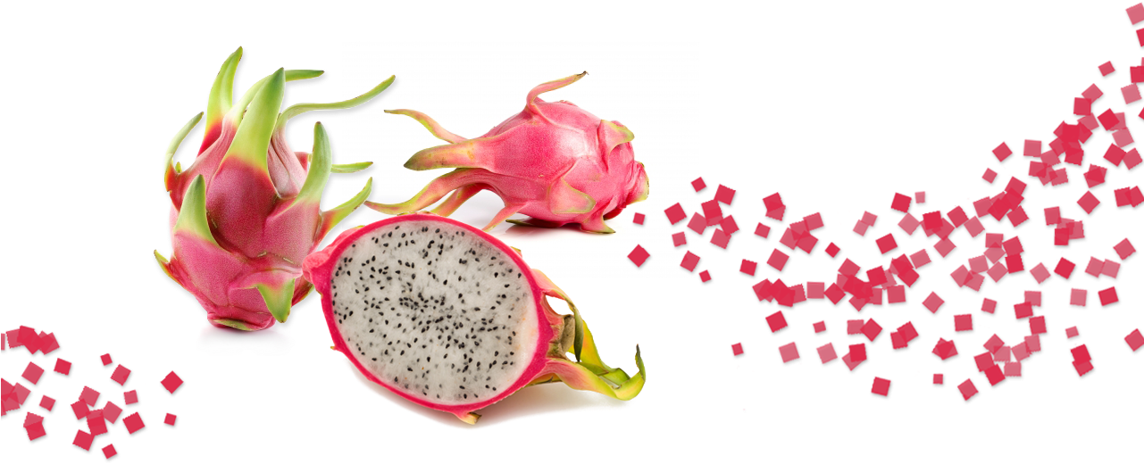 Dragon Fruit - Dried Dragon Fruit Png (1280x532), Png Download