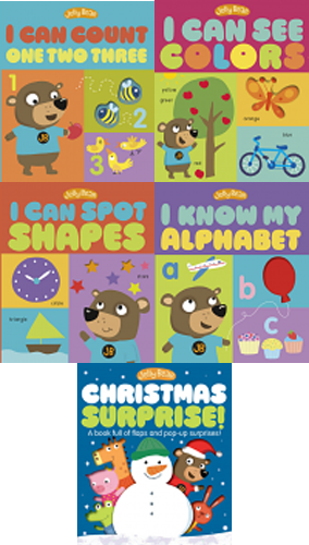 Jelly Bear Fall 2015 Set Of 5 Books - Can See Colors - Other Format (284x500), Png Download