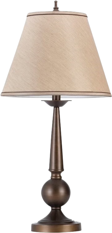 Img - Alphvale Traditional Bronze Table Lamp With Shade (set (798x798), Png Download