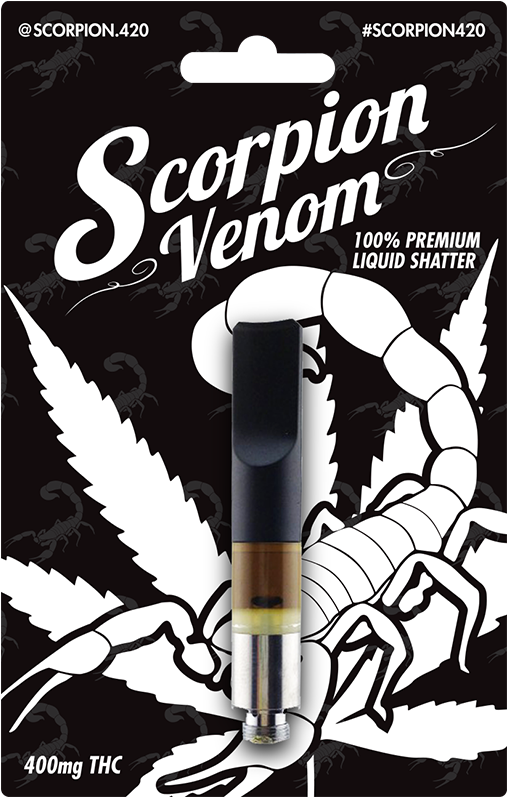 Venom Black - Scorpion Venom Oil (800x800), Png Download