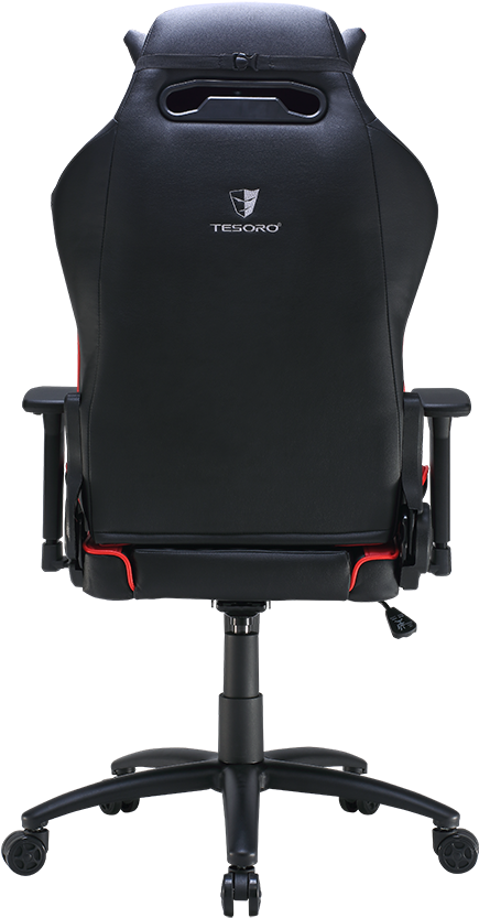 F710 Red P02 20161115 - Tesoro Zone Balance Gaming Chair Ts-f710 (rd) (667x1000), Png Download