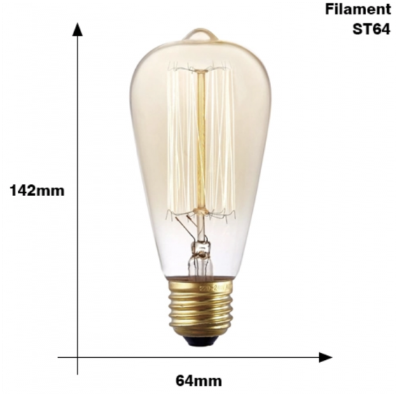 Loft Vintage Lamp - Electrical Filament (576x1024), Png Download
