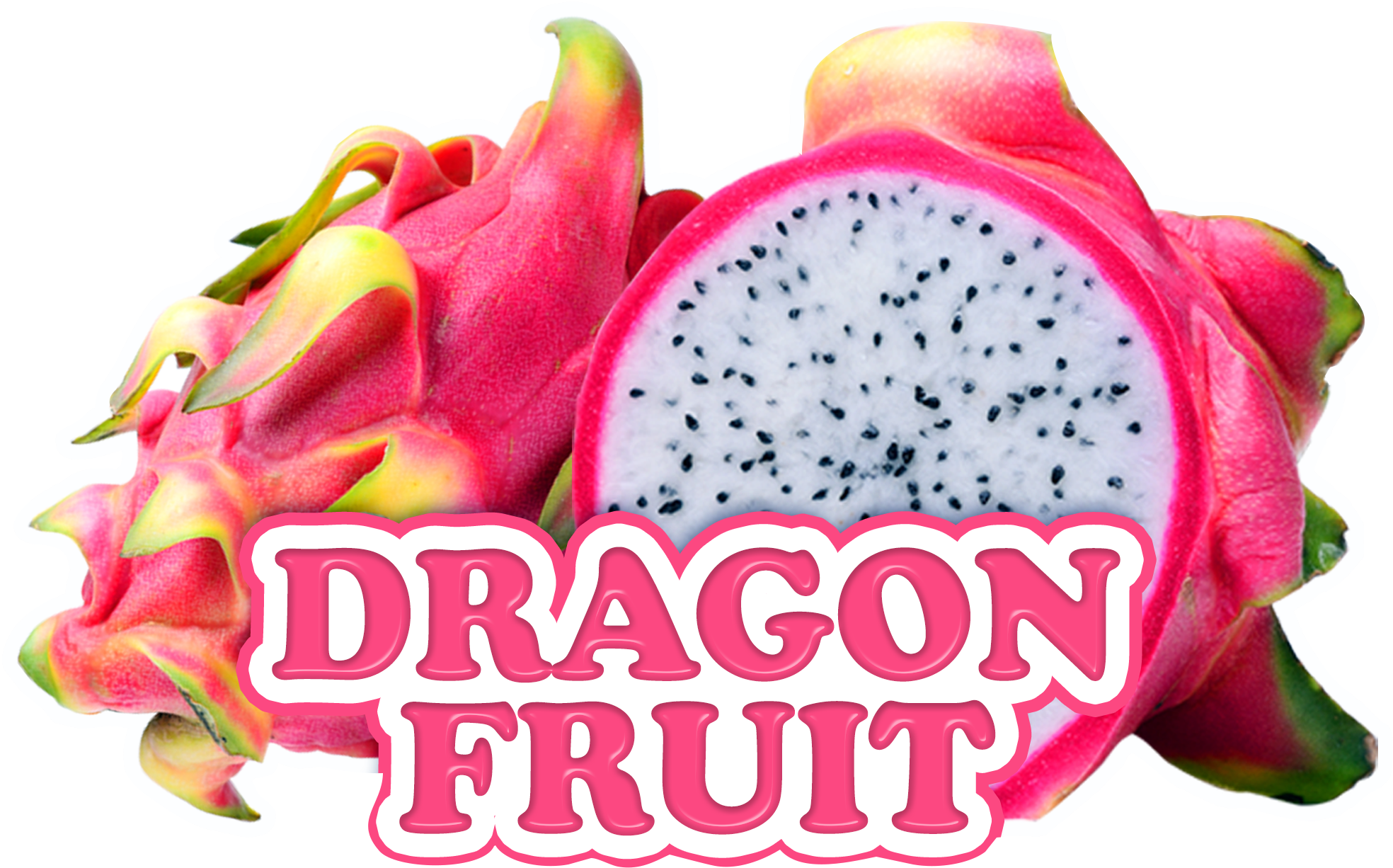 Dragonfruit Bowldecal 6o625x4o125 - Fruits In Purple Colour (2138x1388), Png Download