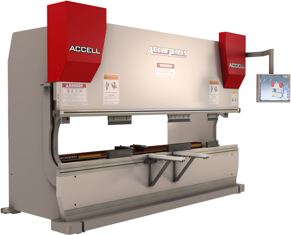 Accell E No Holes - Accurpress Press Brake (1000x810), Png Download