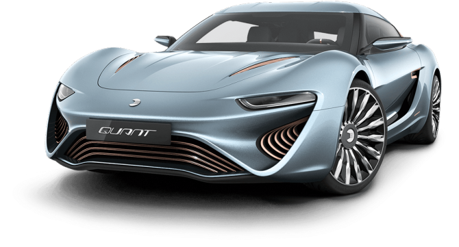 Electric Car Powered By Salt Water 920 Hp 373 Miles - Quant E Sportlimousine (696x371), Png Download