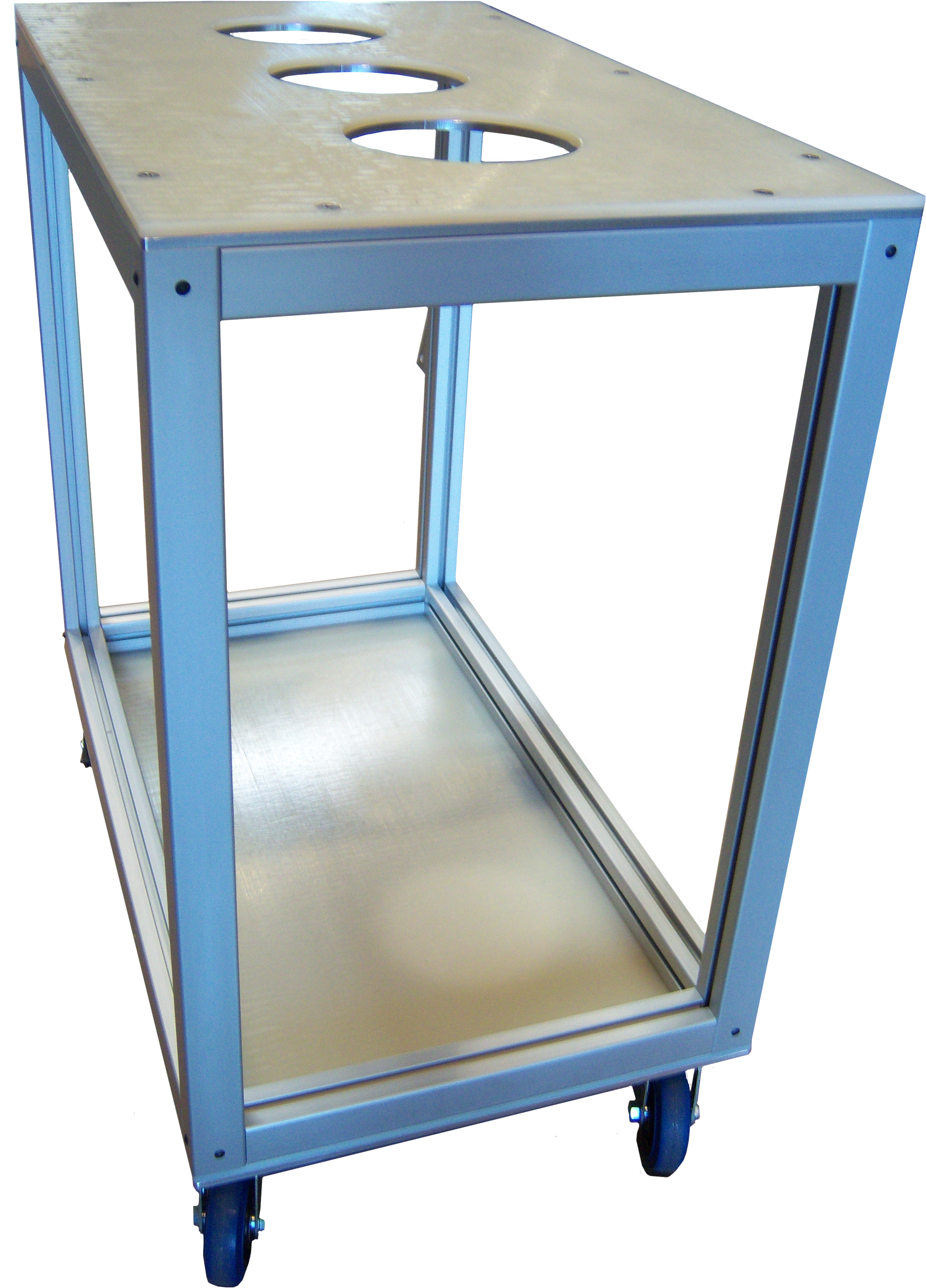 Cart With Holes - Table (2517x3521), Png Download