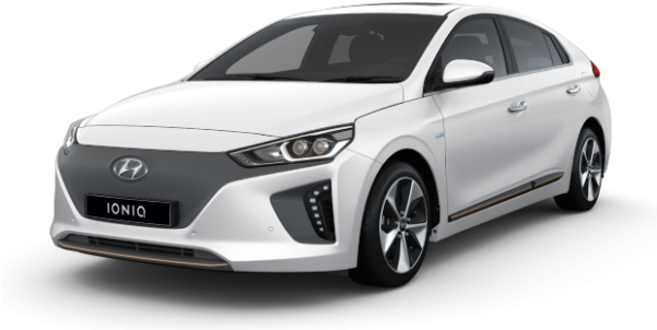 100% Electric - Ioniq Hybride (600x335), Png Download