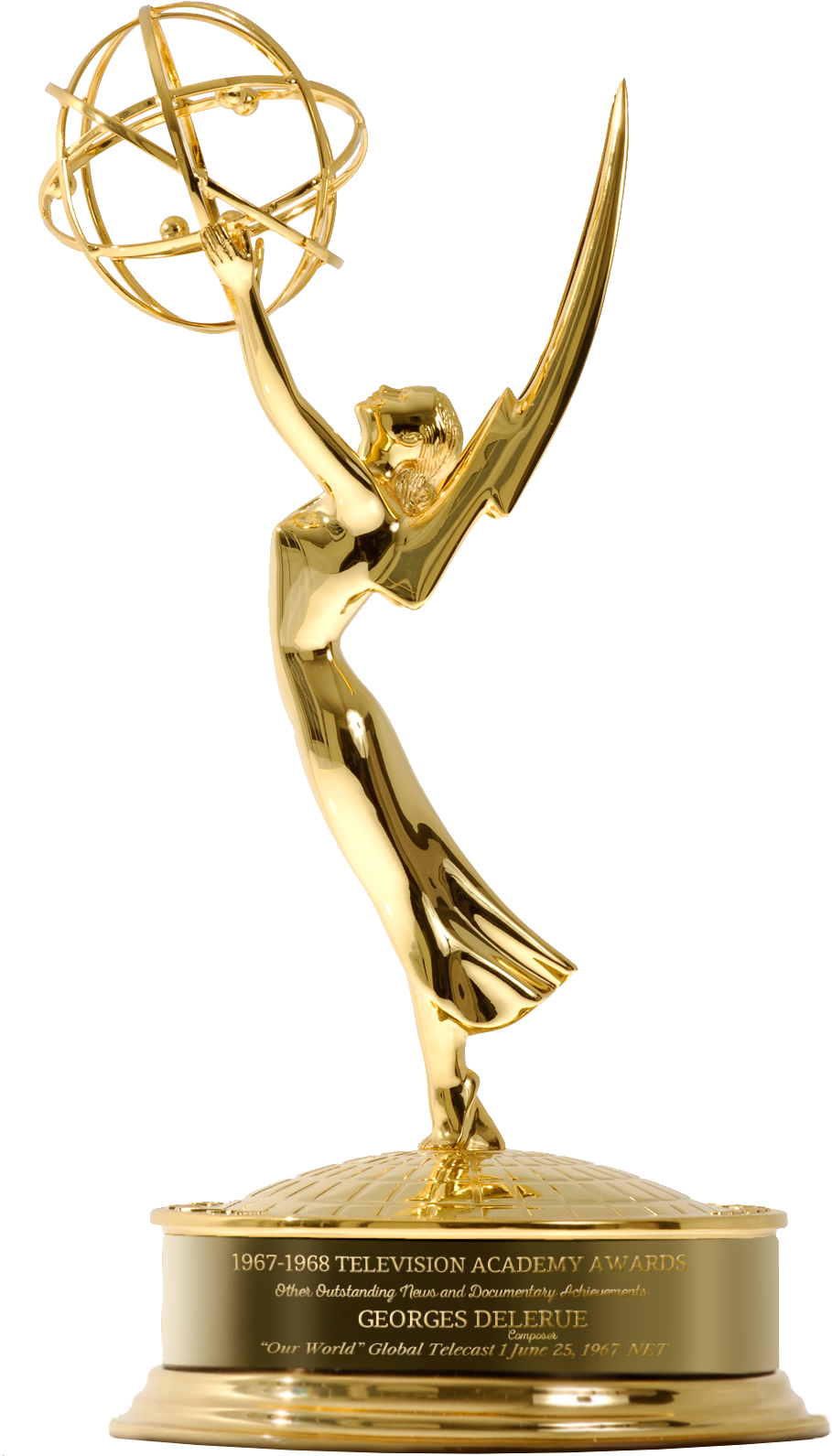Featured Image - Emmy Award (1063x1654), Png Download