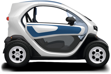 Renault Twizy - Packshot - Renault Twizy Side View (870x489), Png Download