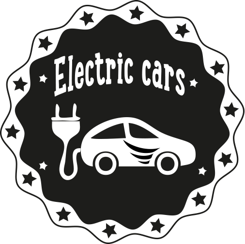Electric Car Charging - Father's Day (506x504), Png Download