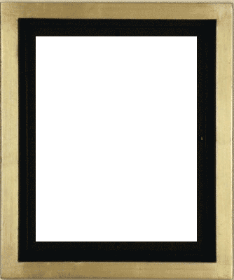 101 1-1/2″ Deep Gold - Picture Frame (334x400), Png Download