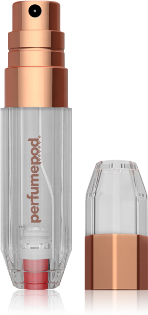 Gold 5ml Perfume Bottle - Milani Amore Matte Lip Crème (800x800), Png Download