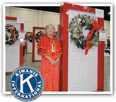 Lafayette Kiwanis Club Logo Tile Coaster (400x337), Png Download