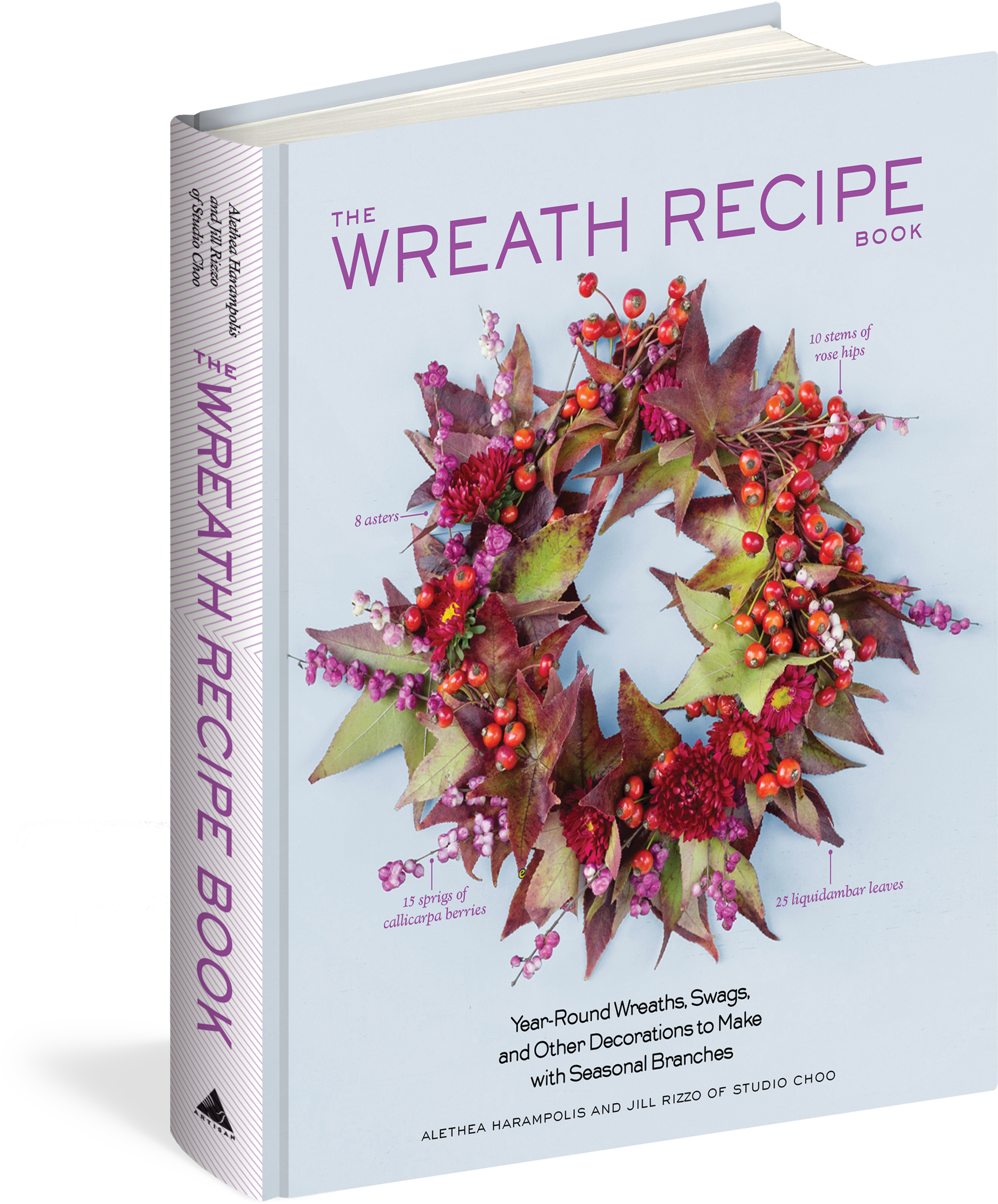 The Wreath Recipe Book - Wreath Recipe Book: Year-round Wreaths, Swags, And (2025x2400), Png Download