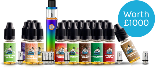 Win A Year Supply Of Vaping Gear - Vaping Genie Llc (590x249), Png Download