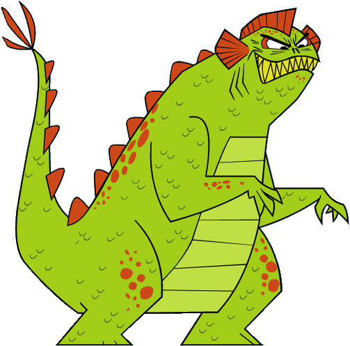 Monster - Total Drama Action Monster (509x600), Png Download