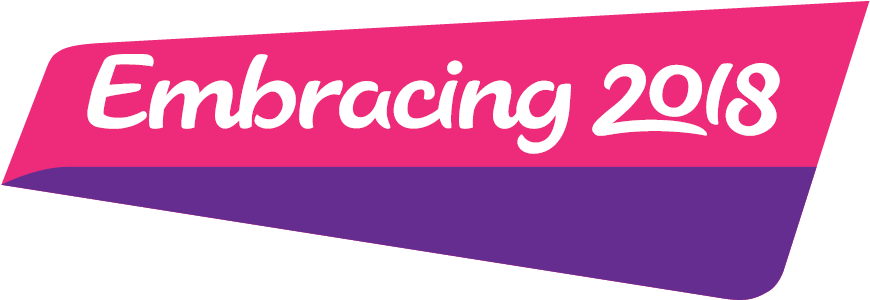 It Is Envisaged That A Key Part Of The Event Will Be - Embracing 2018 Logo (971x421), Png Download