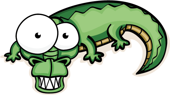Crocodiles, And Their Cousins The Alligator, Are Deeply - Googly Eyed Animals (576x349), Png Download
