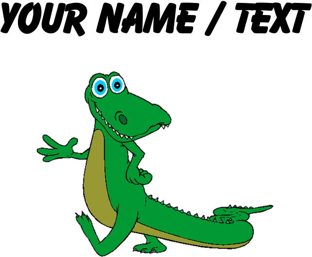 Custom Cartoon Alligator Baseball Cap - Lion With American Flag (700x700), Png Download